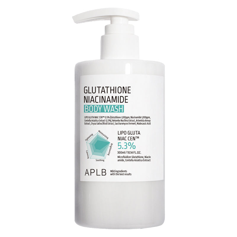 APLB Glutathione Niacinamide Body Wash - Gel corporal iluminador - Imagen 1