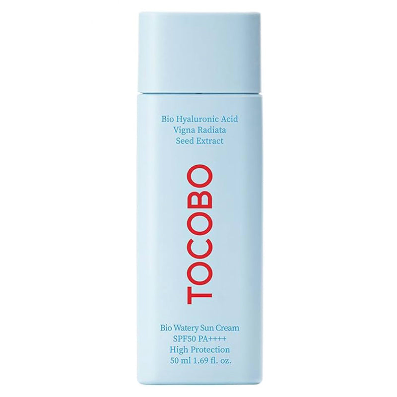 TOCOBO Bio Watery Sun Cream - Protector solar ligero e hidratante - Imagen 1